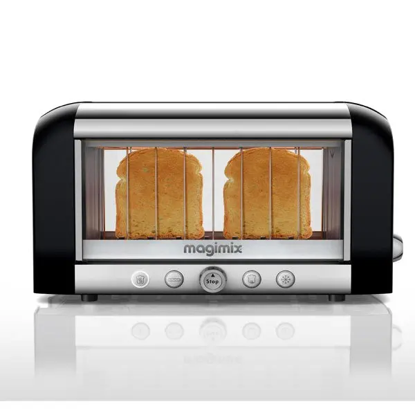 Magimix 11541 Panoramic View Toaster – Sleek Black Finish 1