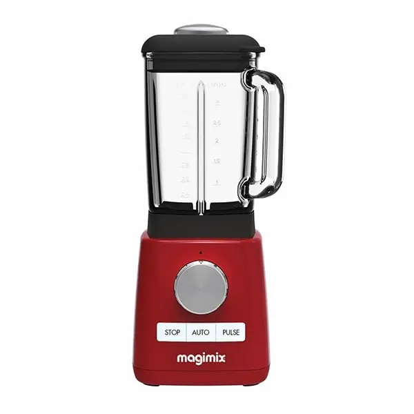 Magimix Red Enamel Blender – 1.8 L, 1300 W High-Performance Motor (Model 11629) 1