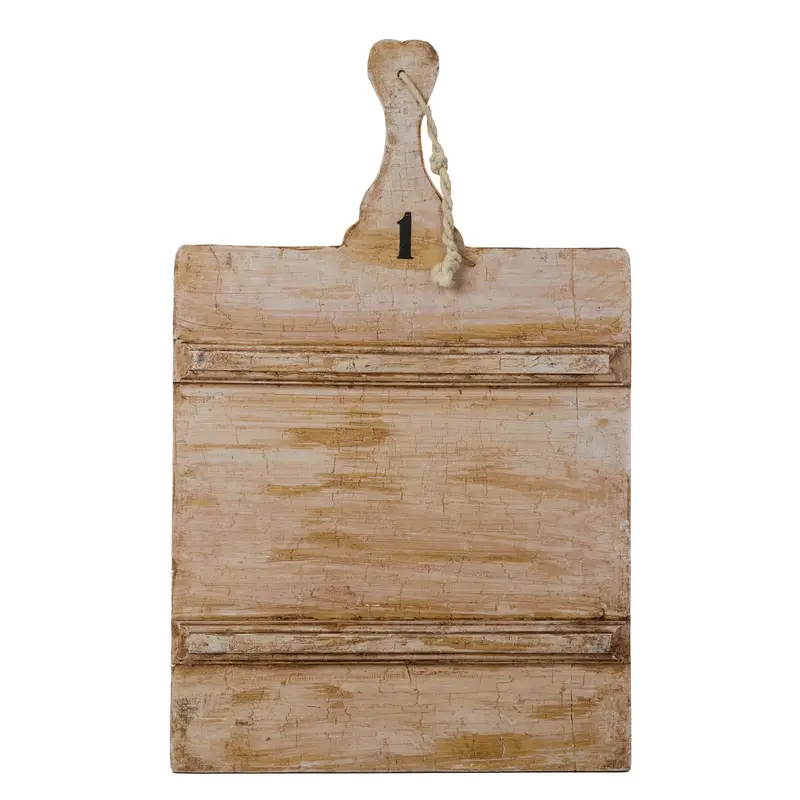 Mango Wood Serving Board – Provence Style, 44Cm Diameter 1