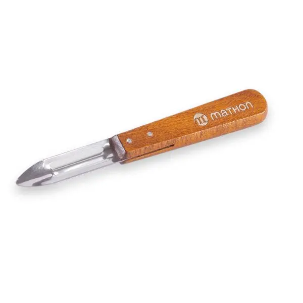 Mathon 15 Cm Stained Wooden Vegetable Peeler 1