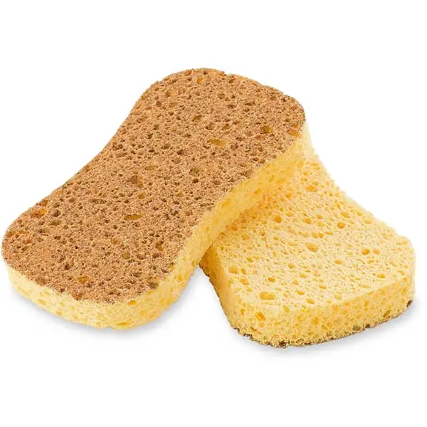 Mathon Duo Pack Natural Vegetable Sponges For Delicate Surfaces 1