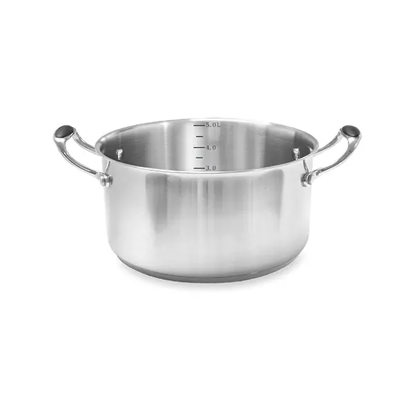 Mathon Excell'Inox 28 Cm Stainless Steel Stockpot – 9.2 L Deep Cooking Vessel 1
