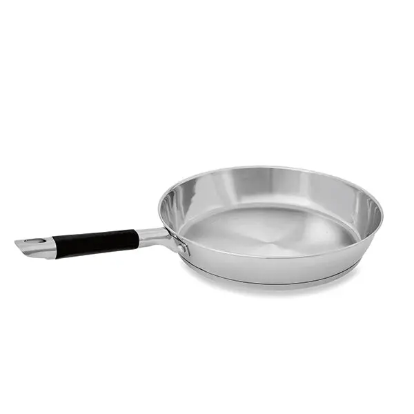 Mathon Rapid Cook All-Stainless Steel Frying Pan – 28 Cm Heavy-Duty Skillet 1