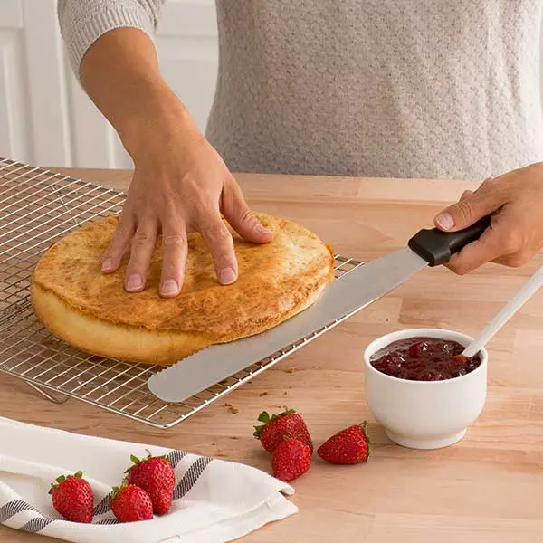 Mathon Sponge Cake Knife & Icing Spatula Combo 1