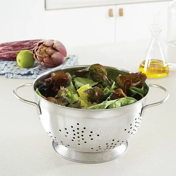 Mathon Stainless Steel Standing Colander (24.5 Cm) 1