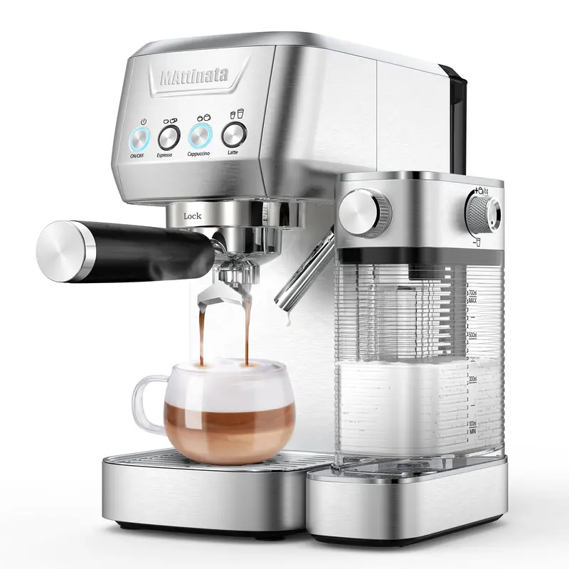 Mattinata Mattino Pro Cappuccino System – Dual-Function Espresso & Frother 1