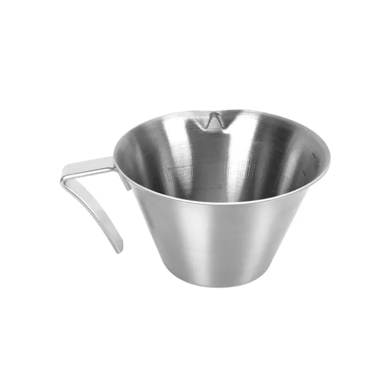 Mattinata Stainless Steel Espresso Measuring Cups – Dual Shot, V-Shaped Spout, 100 Ml (3.4 Oz) 1