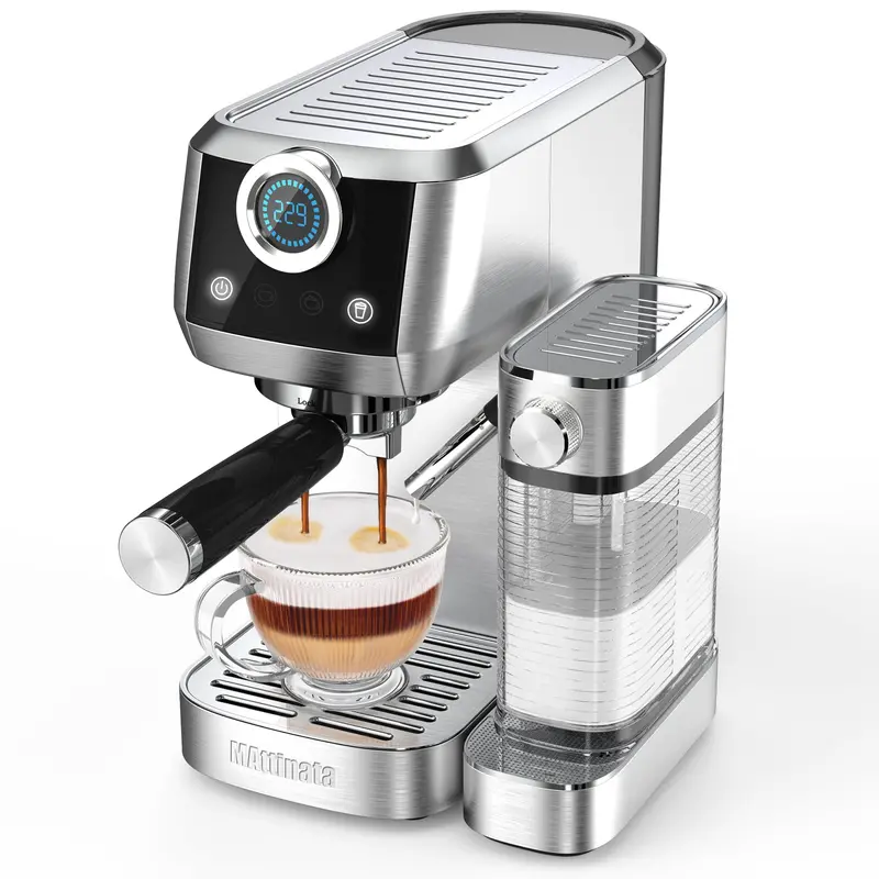 Mattinata Teodoro Cappuccino Maker – Premium Milk-Frothing Espresso System 1
