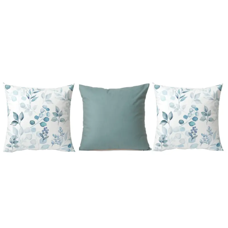 Mea Sagebush Green Throw Pillow Cover Set (3-Pack) 1