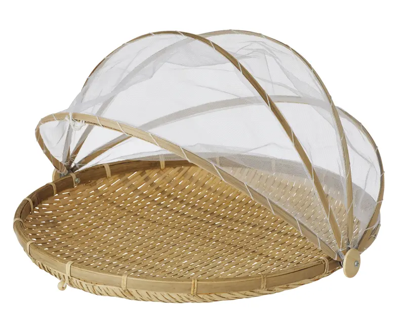 Medium Collapsible Mesh Food Cover (Foldable & Breathable) 1