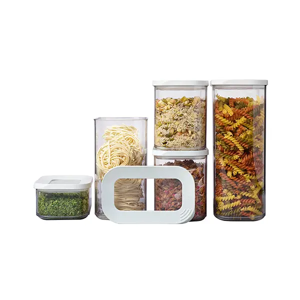 Mepal Modula White 5-Piece Food Storage Container Set 1