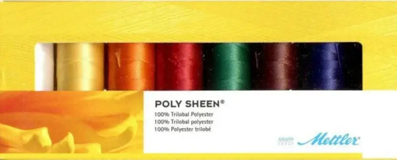 Metler Poly Sheen 8-Spool Basic Thread Kit 1