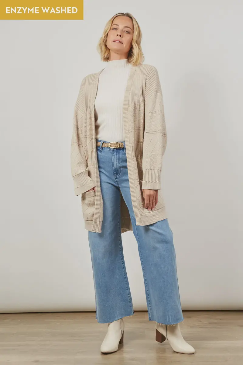 Metro Buff Cardigan – One Size 1