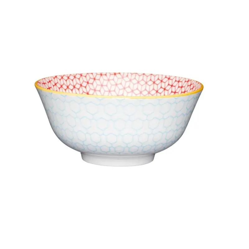Mikasa 15.7Cm Geometric Blue Multi-Use Bowl 1