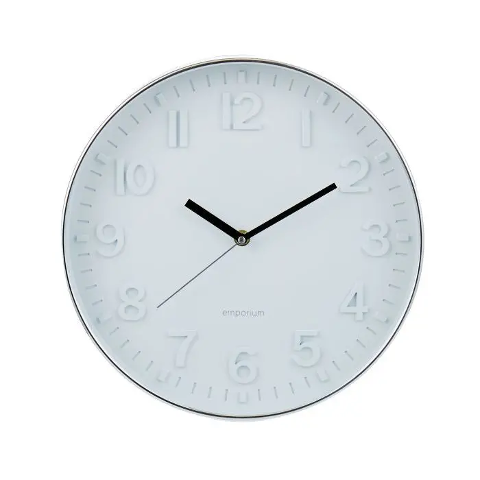 Modern Metric Wall Clock – Clean Analog Face 1