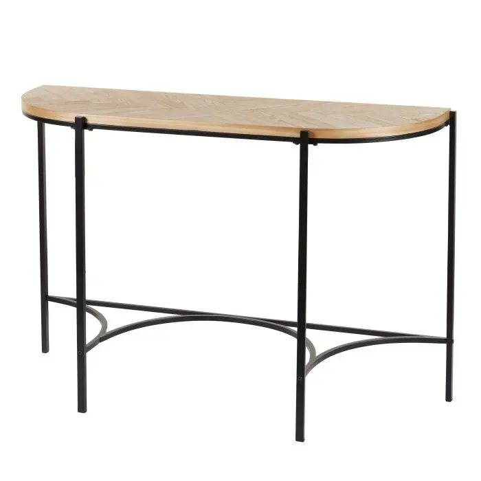 Modern Perry Wooden Console Table For Living Room Or Entryway 1