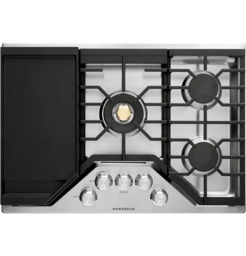 Monogram 30-Inch Deep-Recessed Natural Gas Cooktop 2
