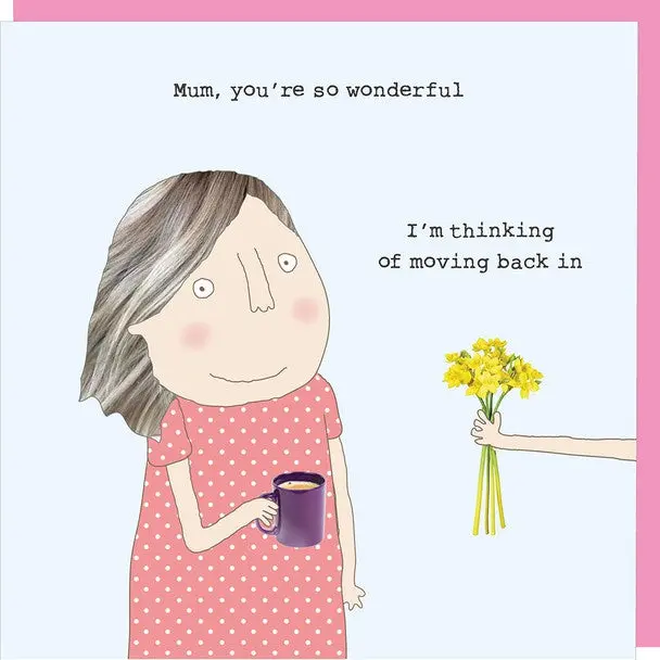 Moving Back Home Celebration Card 1