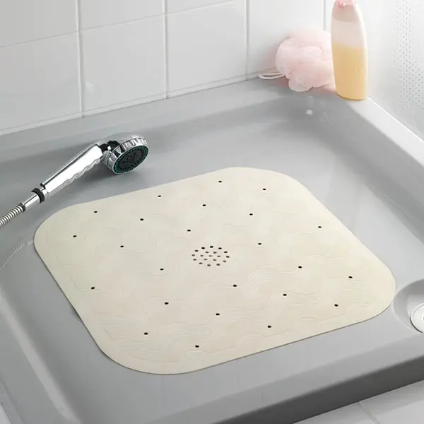 Natural Rubber Non-Slip Shower Mat By Wenko X Maximex 1
