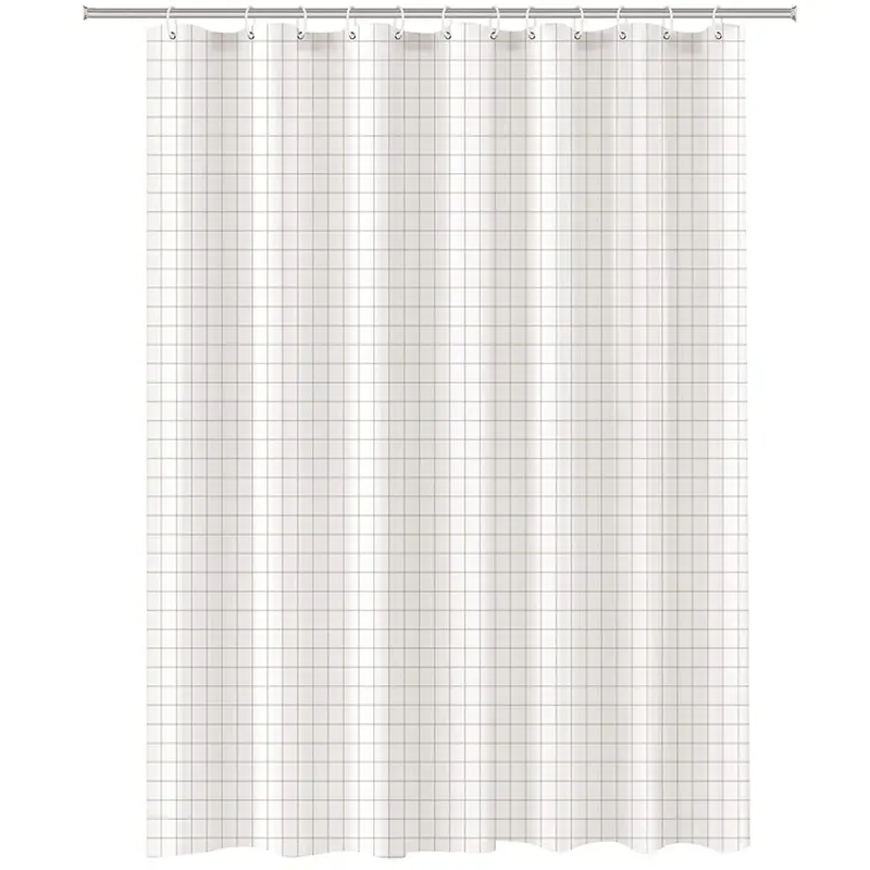Nomi-Style Shower Curtain With Contemporary Design 1