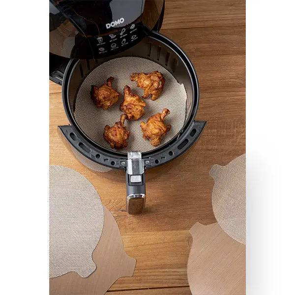 Nostik 2-Pack Of Round Air Fryer Liners (2 X 2 Sheets) 1