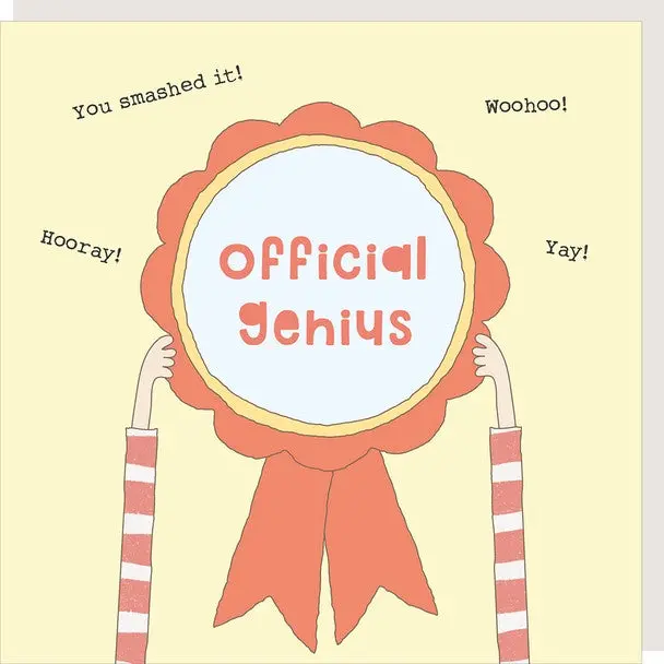 Official Genius Humor T-Shirt For Thinkers 1