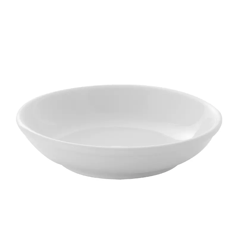 Ole Deep Oval Serving Plate – Textured Ceramic Dish 1