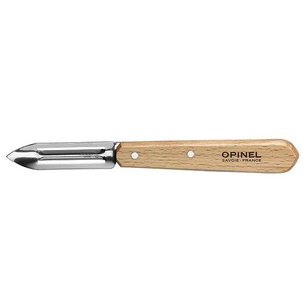 Opinel No. 115 Natural Peeler – 6Cm Stainless Blade 1