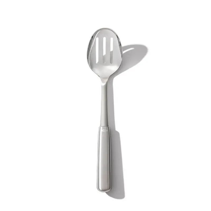 Oxo Good Grips Slotted Stainless Steel Cooking Spoon – Ergonomic Handle 1