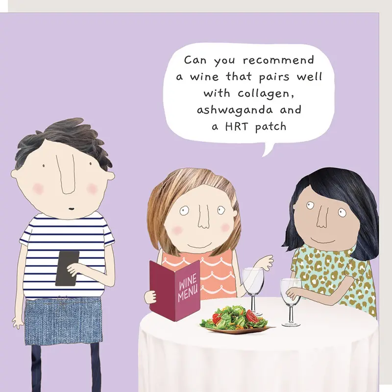 Pairs Well With Everything Humorous Card 1