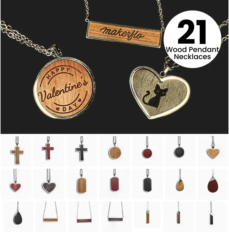 Pendant Sampler Pack – 21 Unique Styles 1