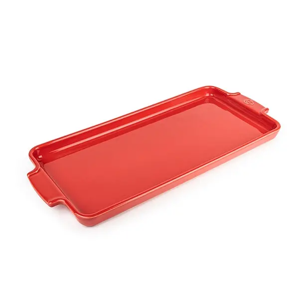 Peugeot Appolia Red Ceramic Appetizer & Dessert Platter – 40 Cm 1