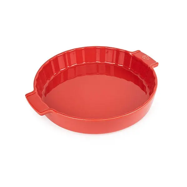 Peugeot Appolia Red Ceramic Pie Dish – 28 Cm 1