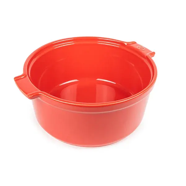 Peugeot Appolia Red Ceramic Soufflé Mold – 22 Cm Diameter 1