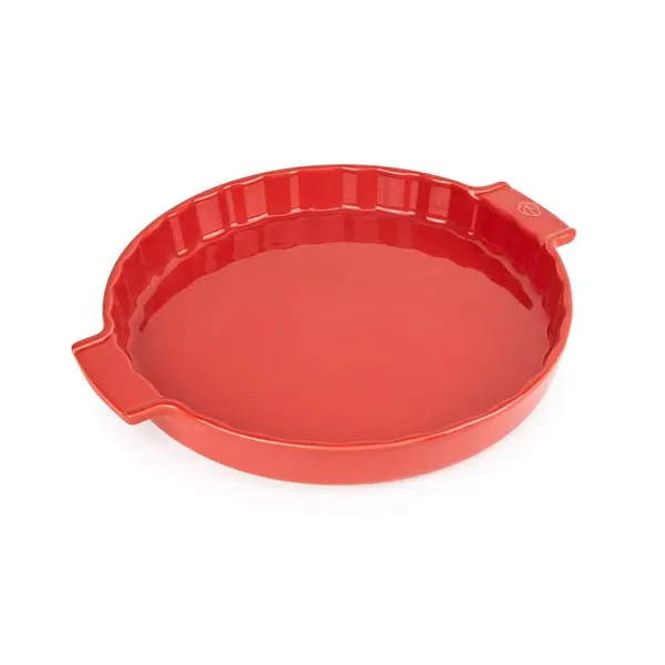 Peugeot Appolia Red Ceramic Tart Pan – 30 Cm 1