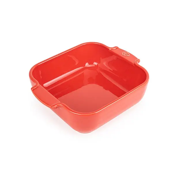 Peugeot Appolia Red Square Ceramic Baking Dish – 21 Cm 1