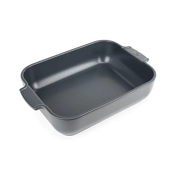Peugeot Appolia Slate Gray Rectangular Ceramic Baking Tray – 32 Cm 1