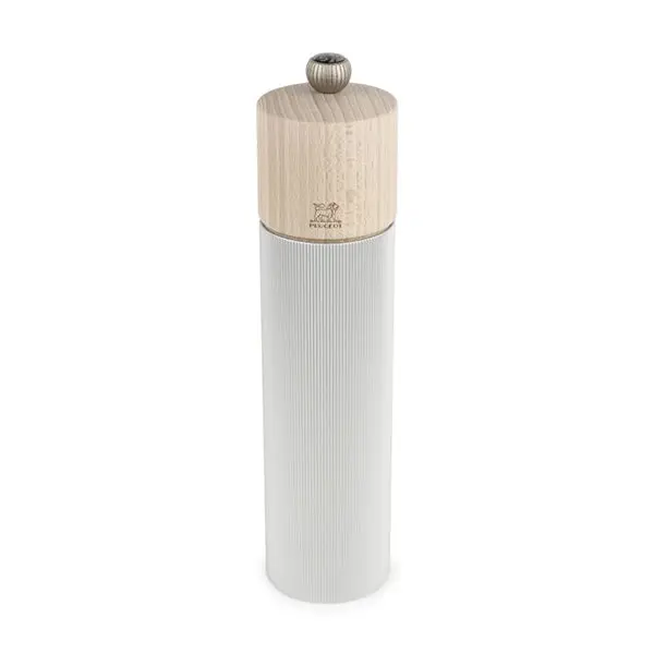 Peugeot Line 22 Cm Manual Salt Mill – Aluminum & Wood 1