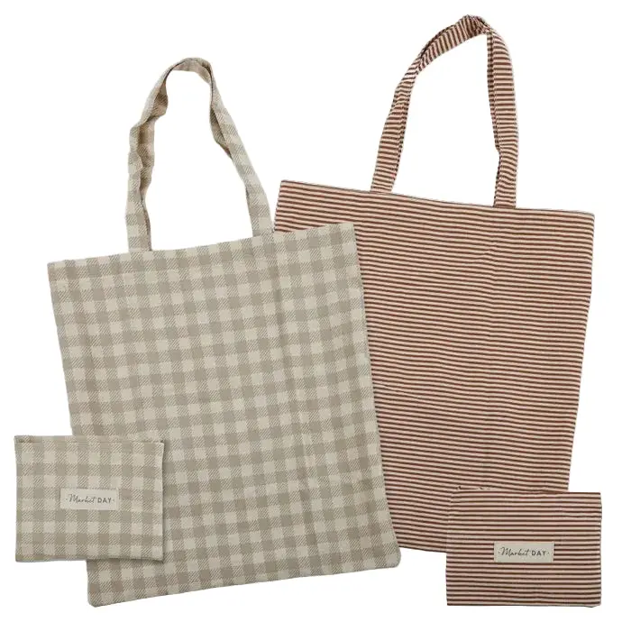 Piper Compact Folding Cotton Tote Bag 1