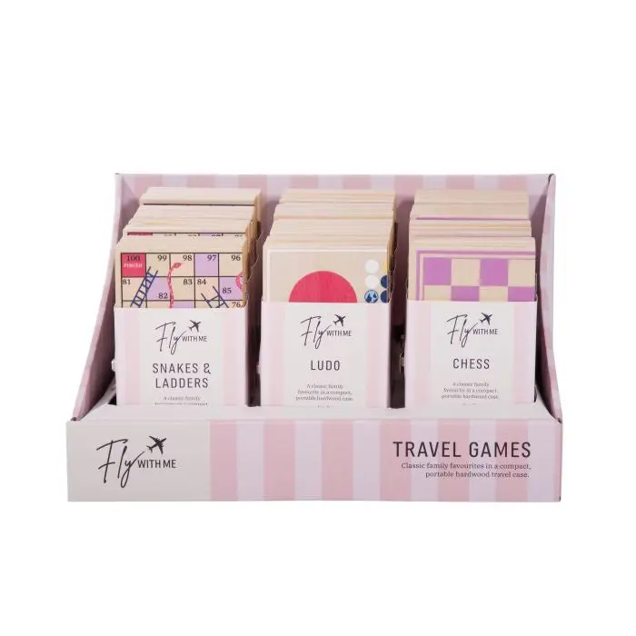Portable Travel Games Set For On-The-Go Fun 1