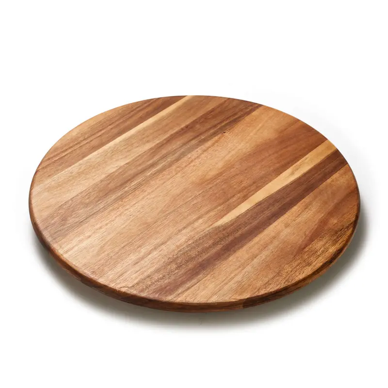 Ps Acacia Wood Lazy Susan Turntable – 45 Cm Diameter 1