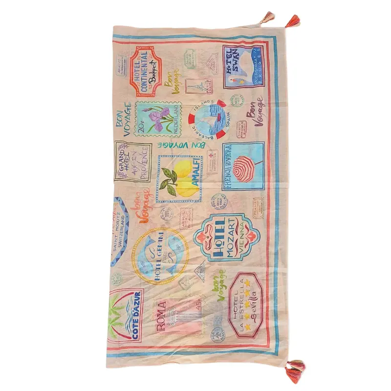 Pure Cotton Lightweight Summer Scarf – Breathable & Soft 1