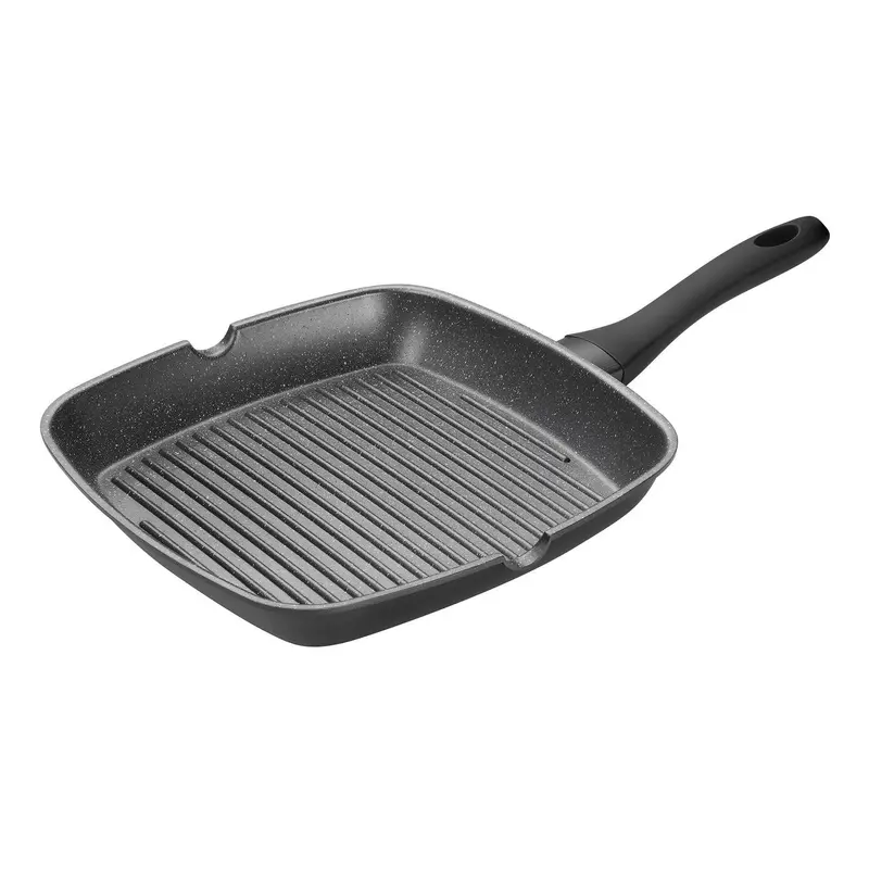 Pyrostone 28 Cm Heavy-Duty Grill Pan With Non-Stick Surface 1