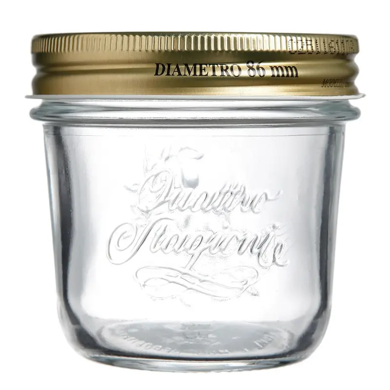 Quattro Stagioni Wide-Mouth Glass Storage Jar 1