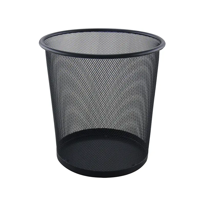 Rald Woven Metal Mesh Storage Bin – Industrial Accent Organizer 1