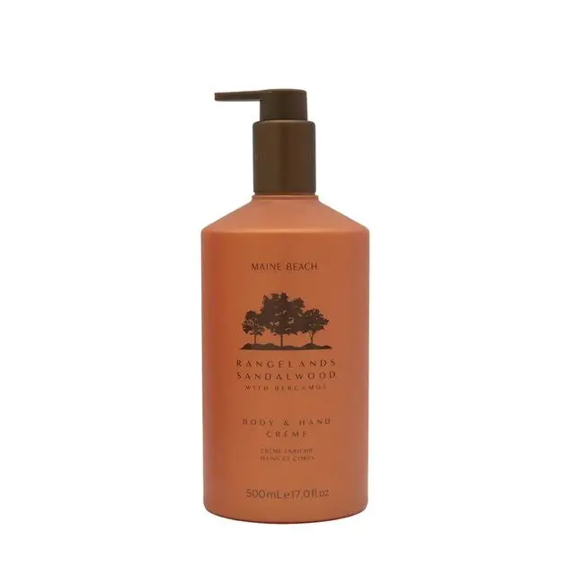 Rangelands Sandalwood Hydrating Body & Hand Cream – 500Ml Rich Emollient Lotion 1
