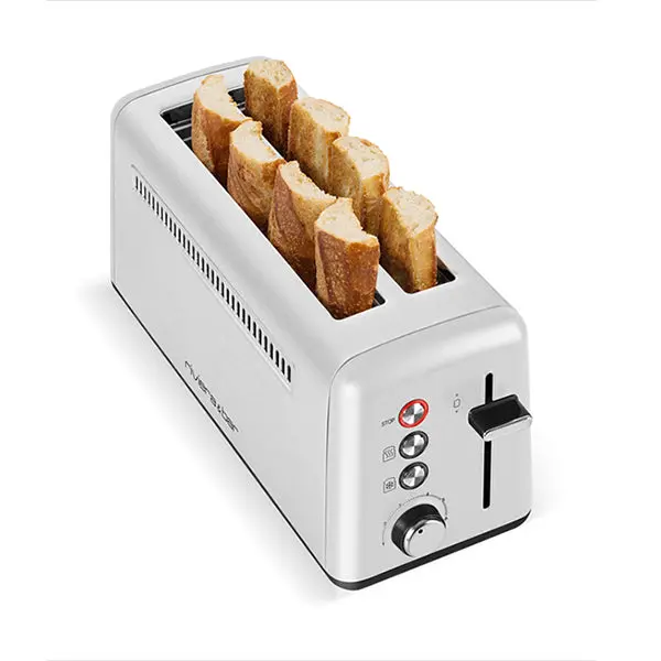 Riviera & Bar Stainless Steel Long-Slot Toaster – 2-Slice, Extra-Wide Slots 1