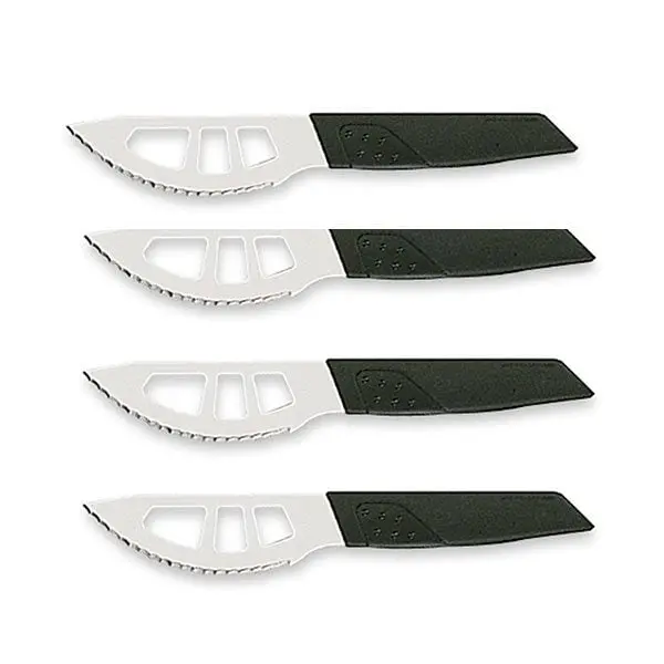 Sabatier 4-Piece Pizza Cutter Set – Stainless Steel Blade Designs 1