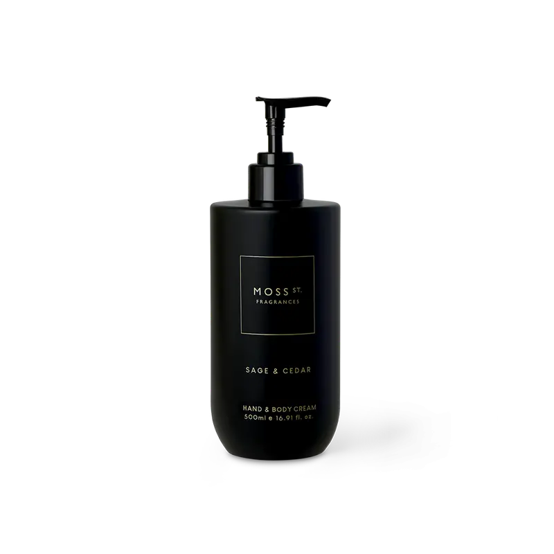Sage And Cedar Soothing Hand & Body Cream – 500Ml 1
