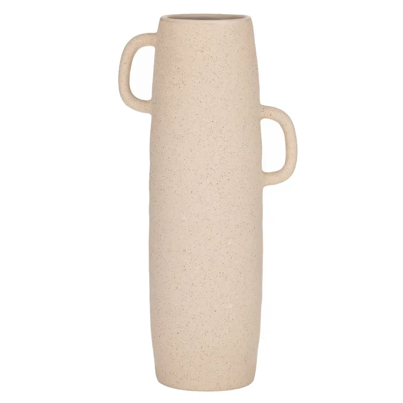 Sahara Sand-Tone Ceramic Vessel 1